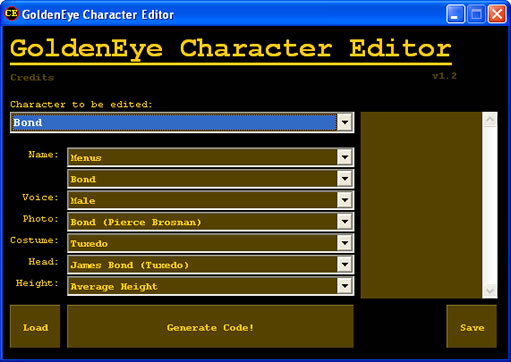 GoldenEye 007 cheats code list